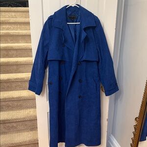 Bernardo Deep Blue Trench Coat
